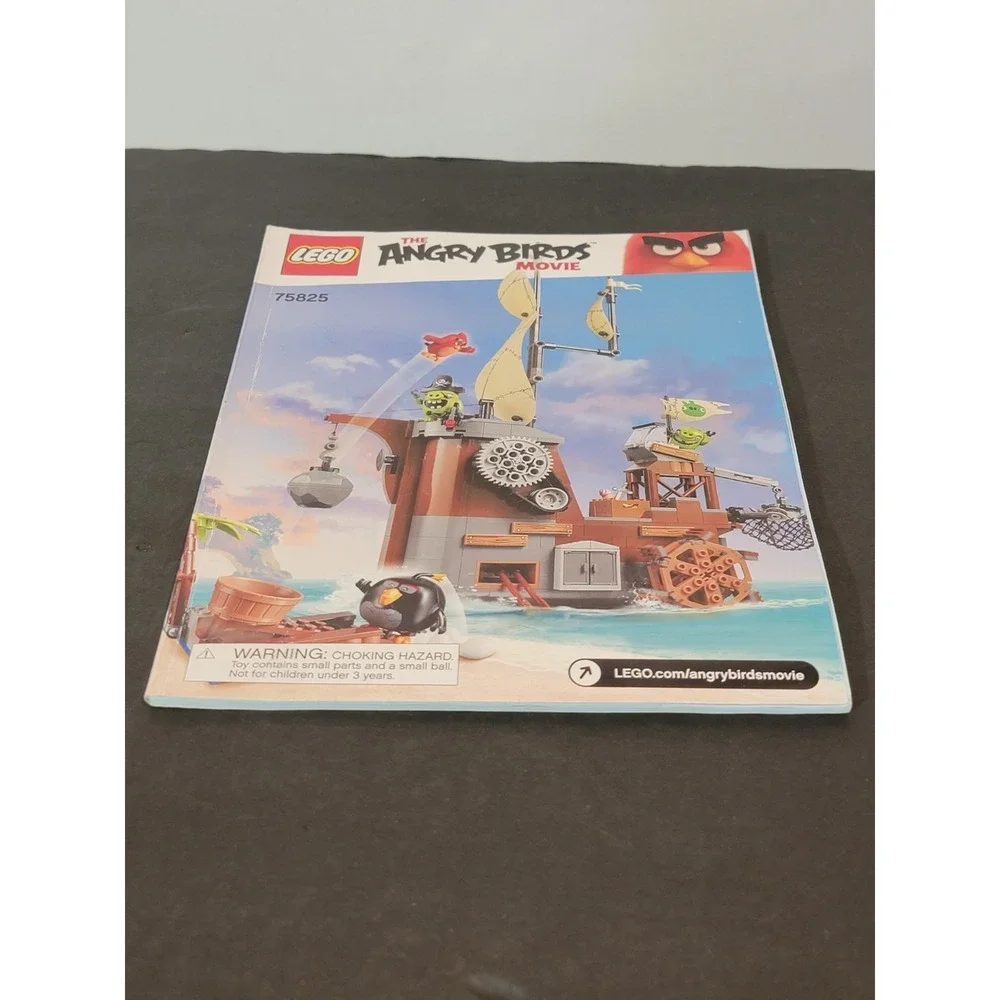 LEGO The Angry Birds Movie Piggy‎ Pirate Ship Set #75825 *Manual Only*